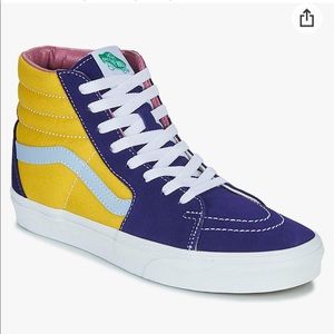 Limited Edition Multicolor High Top Old Skool Vans
